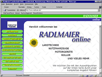 Projekt Radlmaier Landtechnik