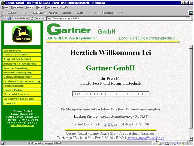 Projekt Gartner-GmbH